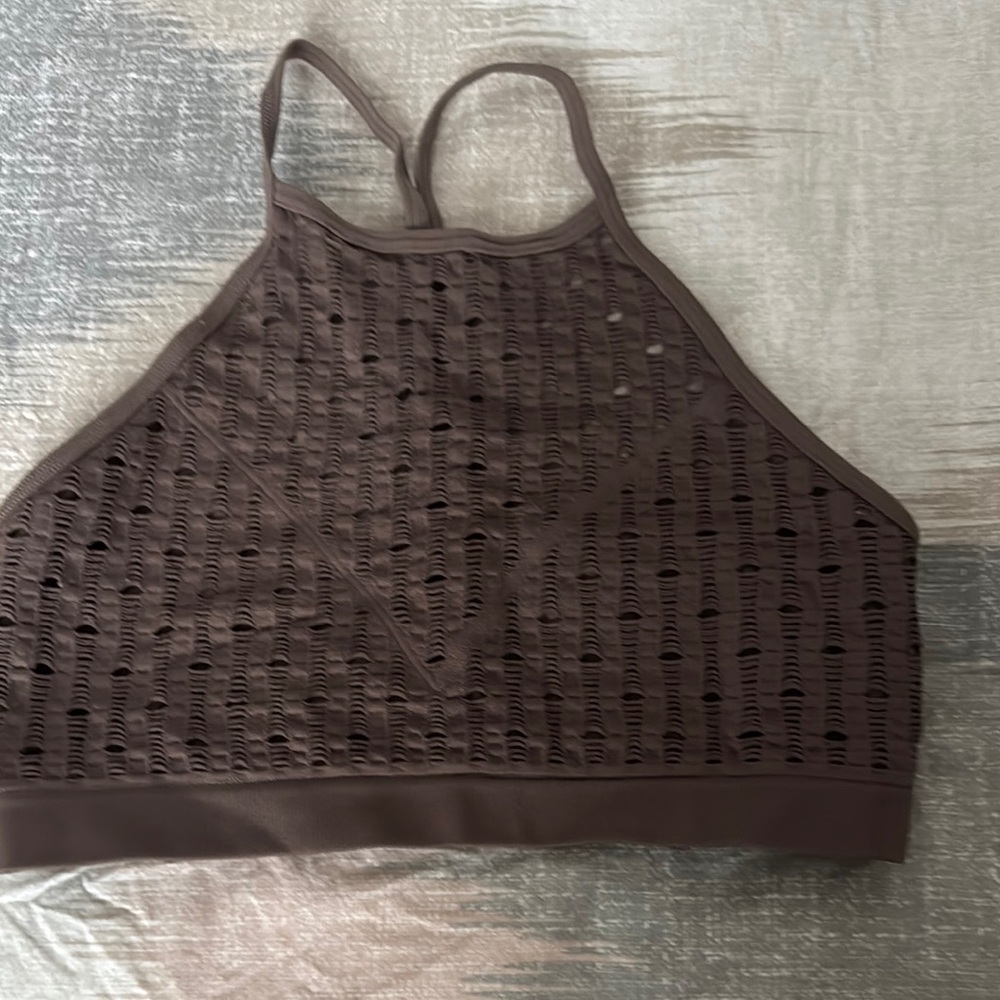 Women's Brown Lace Bralette